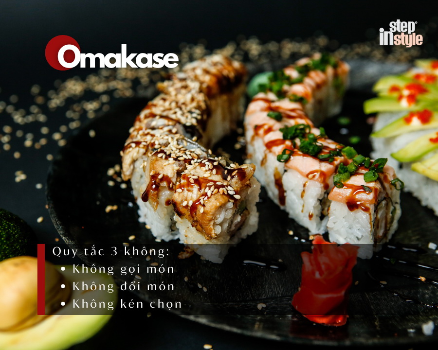 Nghệ thuật ẩm thực Omakase