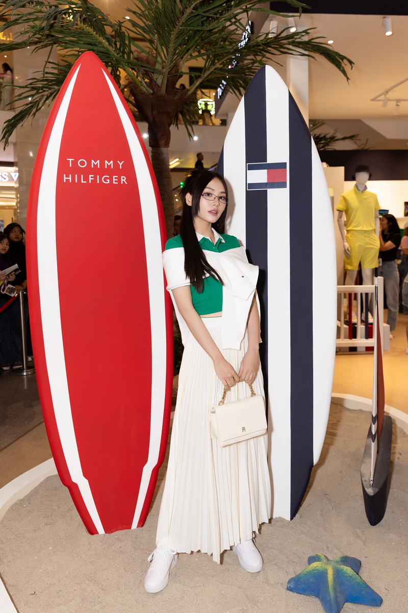 Hoa Hậu Mai Phương Cùng Dàn Sao Quốc Tế Tham Dự Tommy Hilfiger Destination Summer Pop-Up