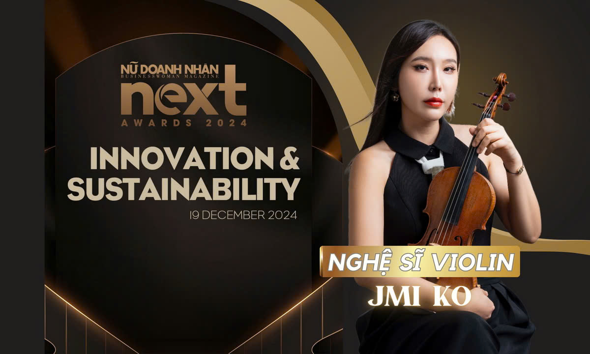 Nghệ sĩ violin Jmi Ko trình diễn tại NEXT Awards 2024