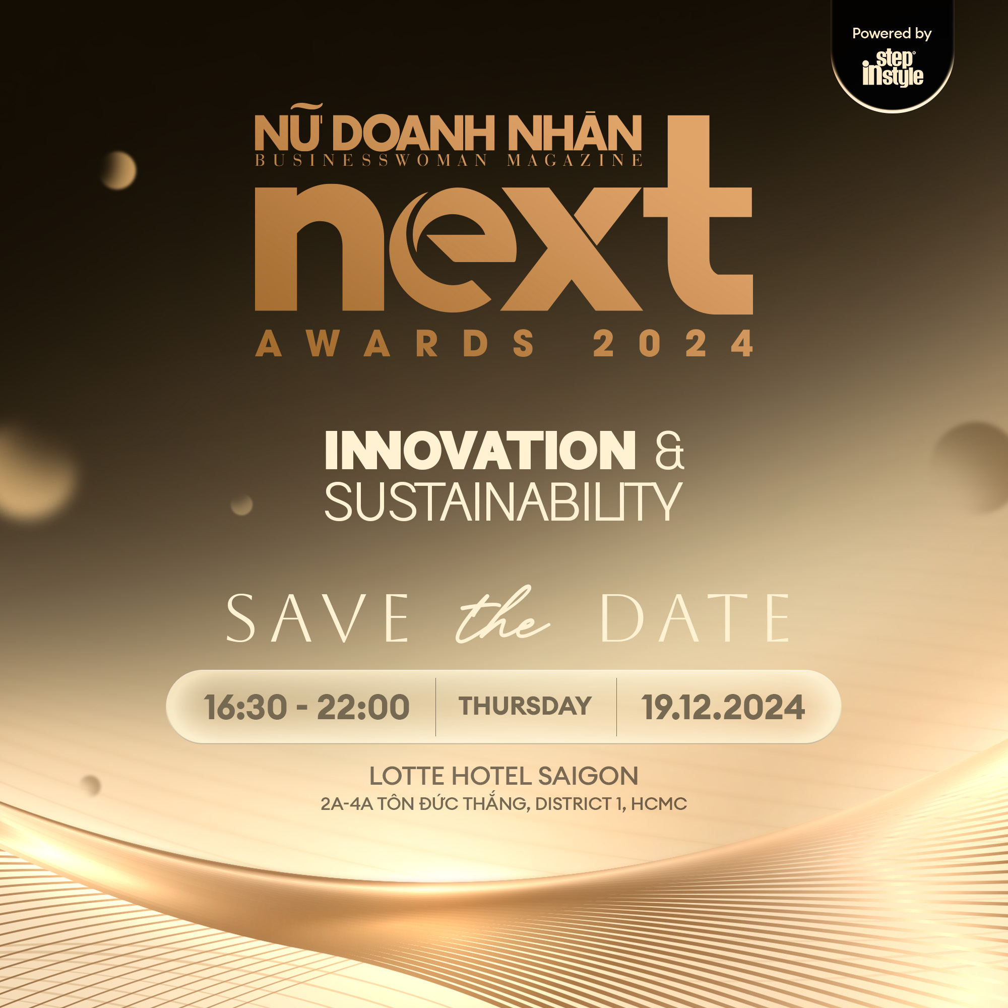 NEXT Awards do Tạp chí Nữ Doanh Nhân tổ chức