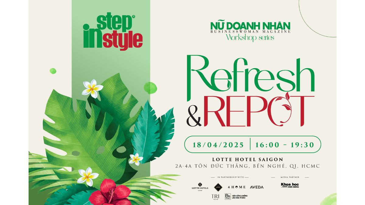 Workshop Refresh & Repot mang đến các thông tin bổ ích về sống xanh một cách bền vững