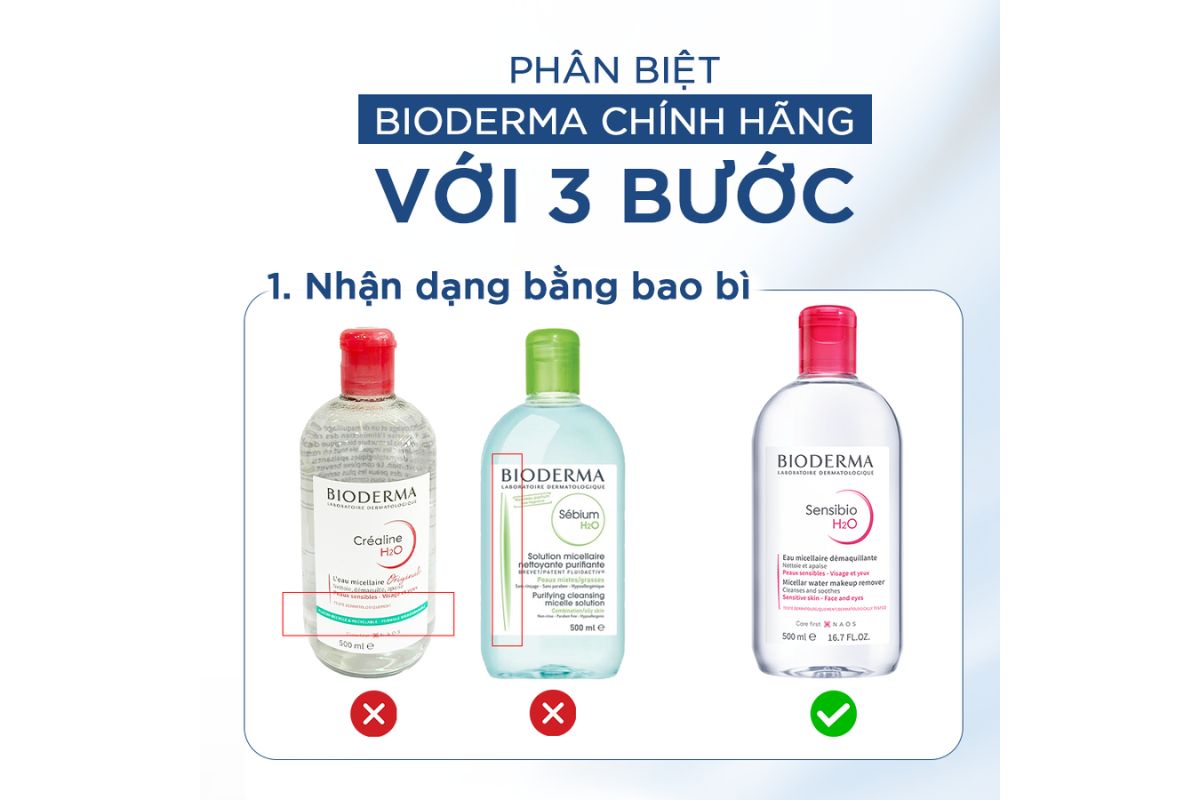 Hướng dẫn cách phân biệt sản phẩm chính hãng được phân phối bởi Công ty TNHH MINTHACARE